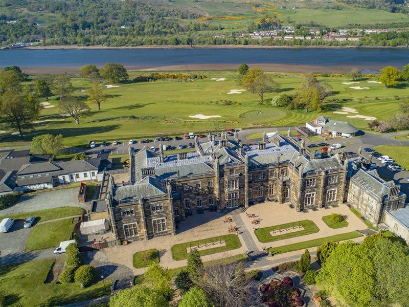 Mar Hall Golf & Spa Resort Bishopton  Extérieur photo Aerial view of the hotel