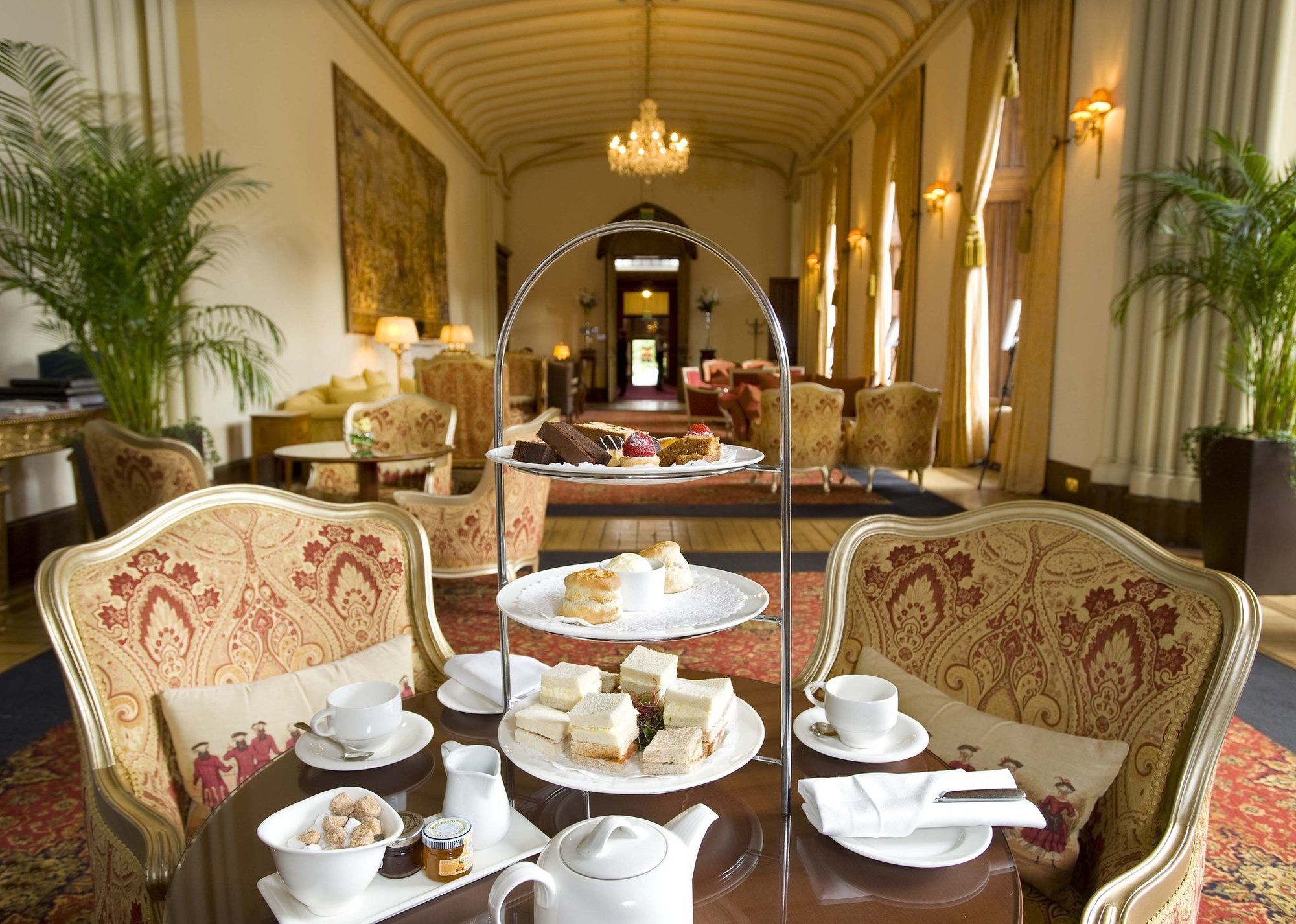 Mar Hall Golf & Spa Resort Bishopton  Restaurant photo Afternoon tea at the Taj Mahal Palace Hotel, Mumbai, India