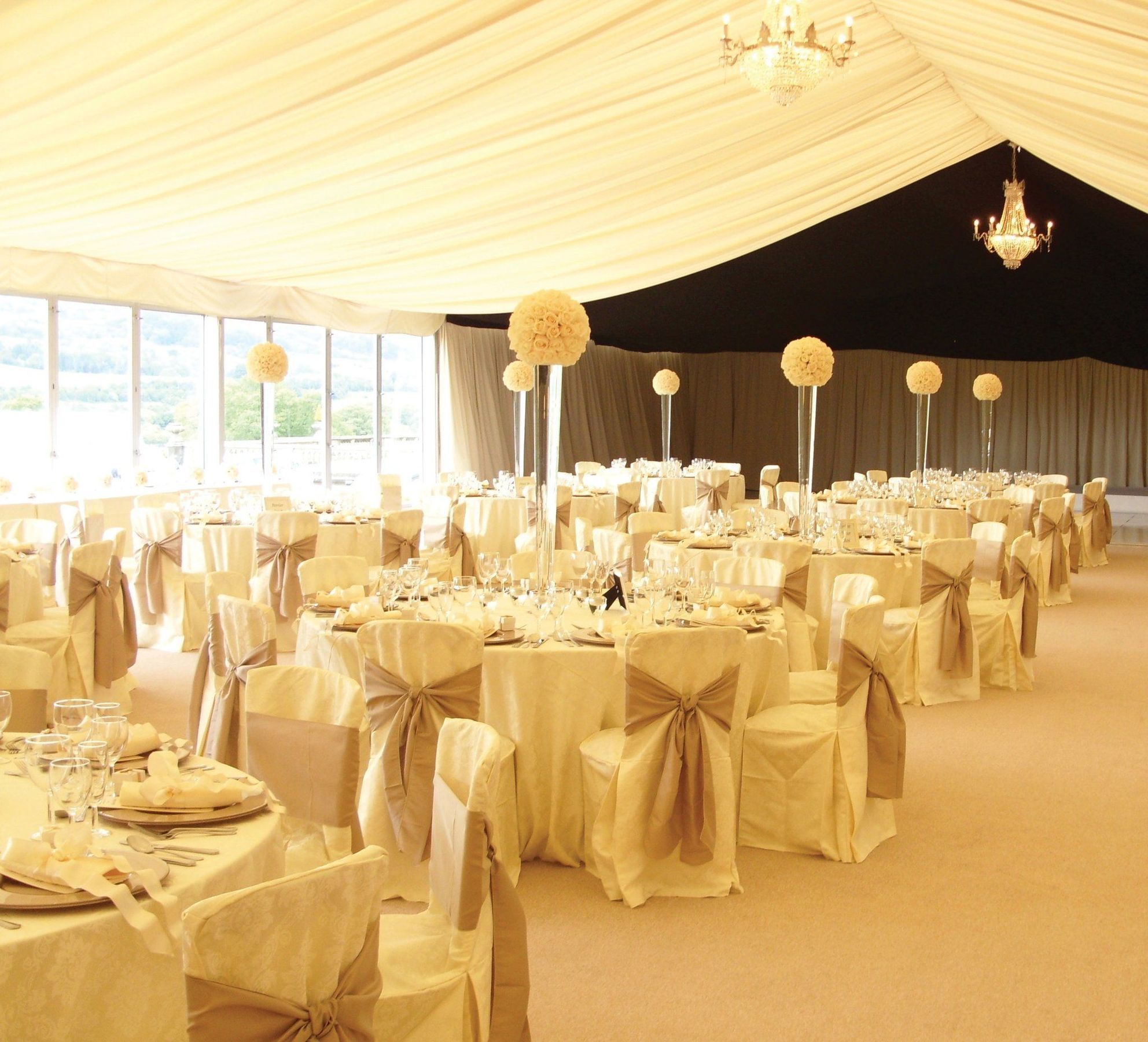 Mar Hall Golf & Spa Resort Bishopton  Restaurant photo Marquee interior